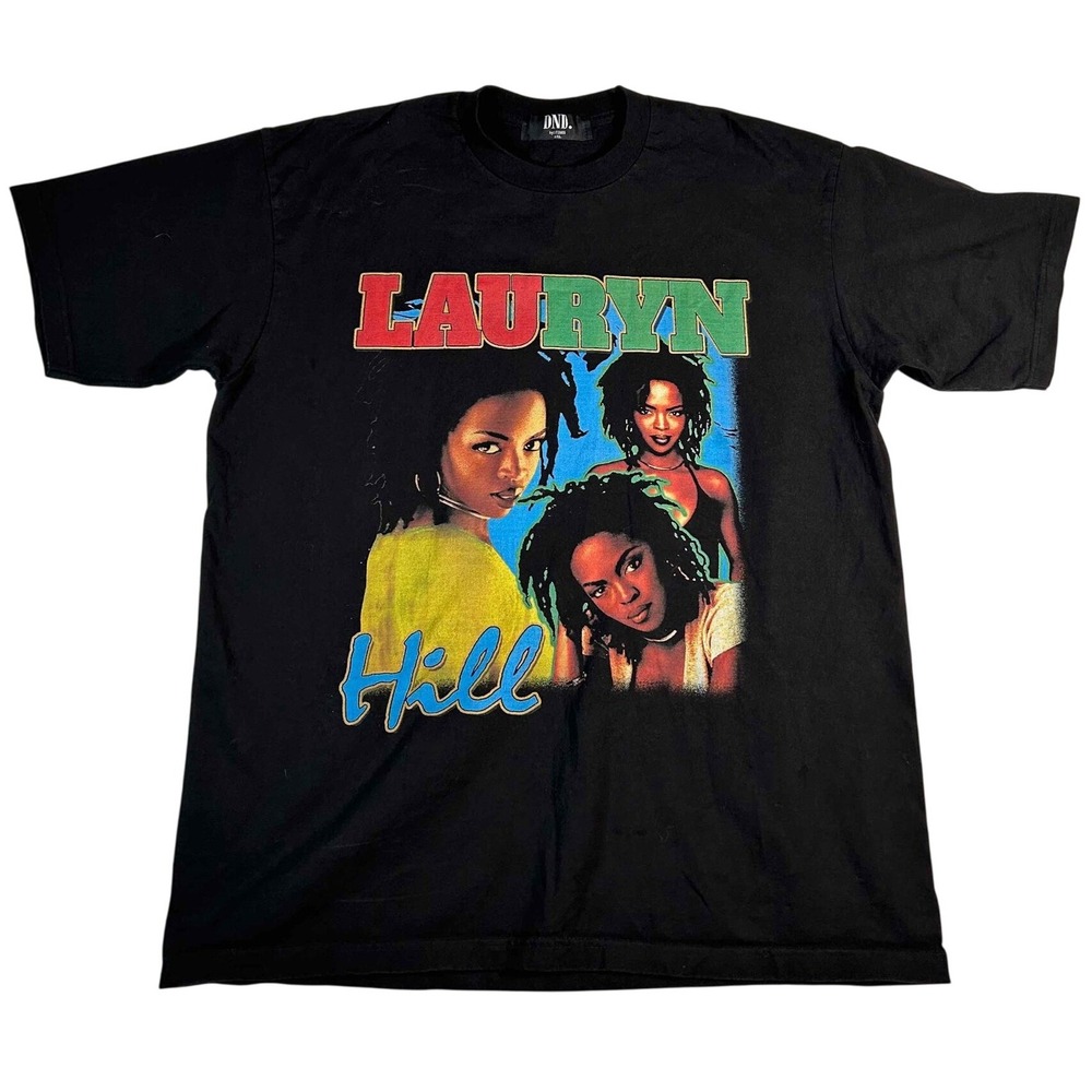 Lauryn Hill T Shirt DND by Ferris Black Hip Hop Rap Music Graphic Tee 2XL